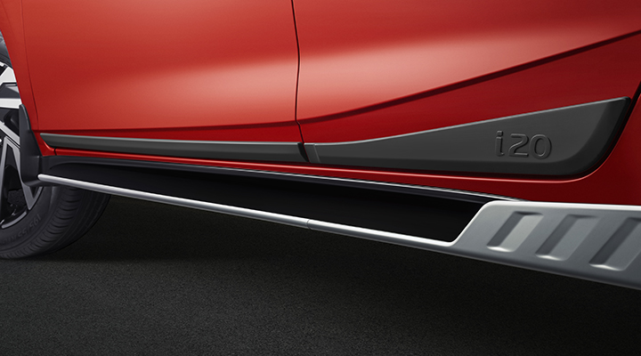 DOOR SIDE MOLDING - BLACK