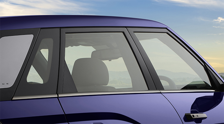 WINDOW BEADING-DARK CHROME