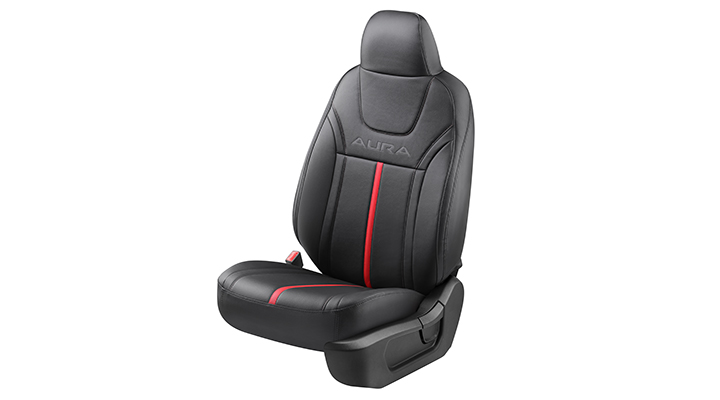 JET BLACK SC WITH COFFEE BROWN INSERT( STD PU)